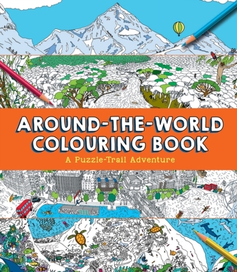 Around-the-World Colouring Book