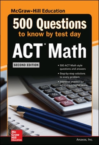 500 ACT MATH QUESTIONS TO KNOW BY TEST D