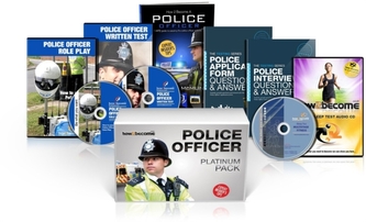 Police Officer Recruitment Platinum Package Box Set: How to Become a Police Officer Book, Police Officer Interview Quest