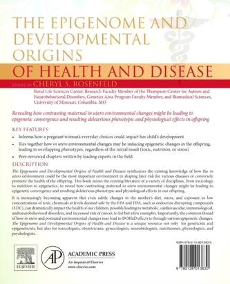The Epigenome and Developmental Origins of Health and Disease