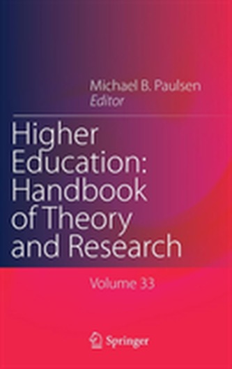 Higher Education: Handbook of Theory and Research