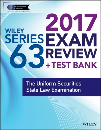Wiley Finra Series 63 Exam Review 2017