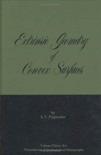 Extrinsic Geometry of Convex Surfaces