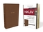 NKJV, Reference Bible, Personal Size Giant Print, Leathersoft, Tan, Red Letter Edition, Comfort Print