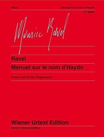 MENUET SUR LE NOM DHAYDN