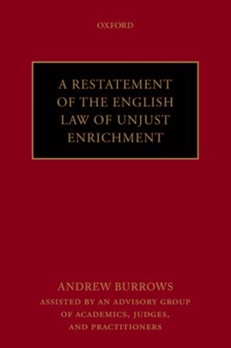 A Restatement of the English Law of Unjust Enrichment