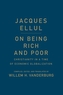 On Being Rich and Poor