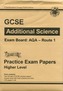 GCSE Additional Science AQA Route 1 Practice Papers - Higher (A*-G Course)