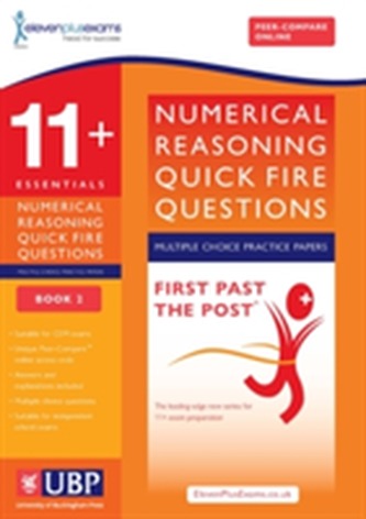 11+ Numerical Reasoning for CEM: Quick Fire Questions Multiple Choice
