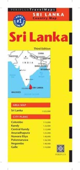Sri Lanka Travel Map