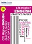 CfE Higher English Practice Papers for SQA Exams