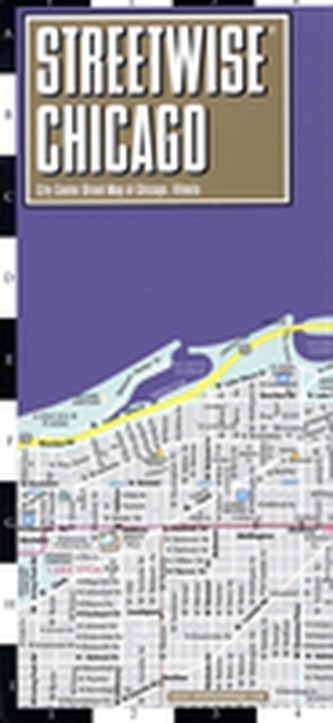 Streetwise Chicago Map - Laminated City Center Street Map of Chicago, Illinois