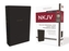 NKJV, Deluxe Reference Bible, Personal Size Giant Print, Leathersoft, Black, Red Letter Edition, Comfort Print