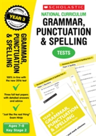 Grammar, Punctuation and Spelling Test - Year 3