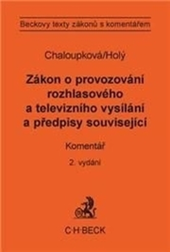 Zákon o provozování rozhlasového a televizního vysílání a předpisy související.