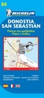San Sebastian - Michelin City Plan 84