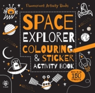 Space Explorer Colouring and Sticker Activity Book