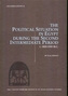 Political Situation in Egypt During the Second Intermediate Period c. 1800-1550 BC