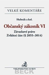 Občanský zákoník VI. Závazkové právo