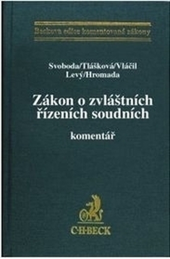 Zákon o zvláštních řízeních soudních