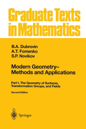 Modern Geometry - Methods and Applications