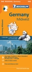 Germany Midwest - Michelin Regional Map 543