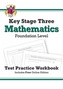 KS3 Maths Test Practice Workbook - Foundation