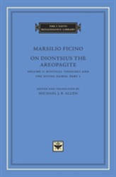 On Dionysius the Areopagite, Volume 1