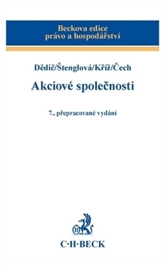 Akciové společnosti, 7. vydání
