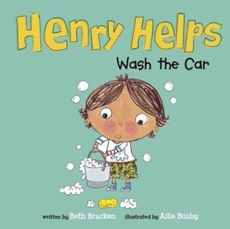 Henry Helps Wash the Car