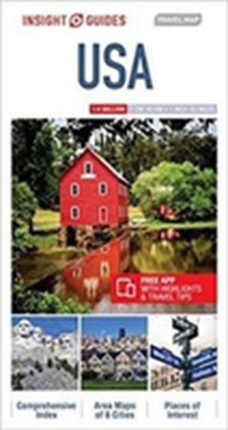 Insight Guides Travel Map USA & Canada South