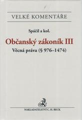 Občanský zákoník III.
