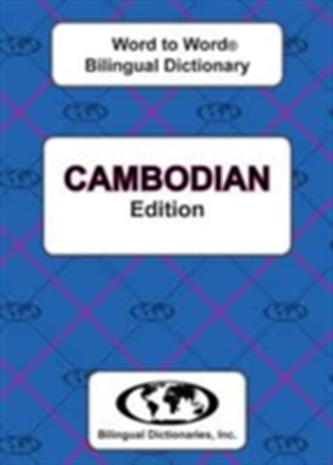 English-Cambodian & Cambodian-English Word-to-Word Dictionary