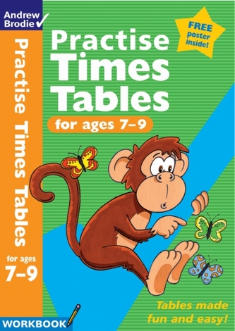 Practise Times Tables for Ages 7-9