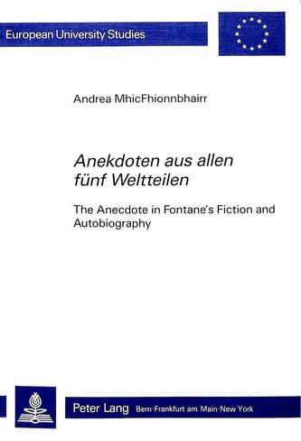 Anekdoten aus Allen Funf Weltteilen