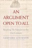 An Argument Open to All