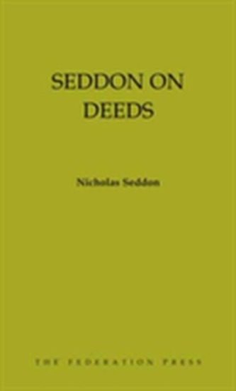 Seddon on Deeds