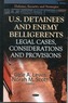 U.S. Detainees & Enemy Belligerents