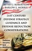 21st Century Defense Strategy Guidance & Defense Reduction Considerations