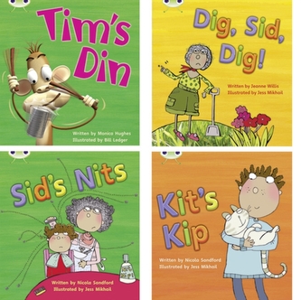 Learn to Read at Home with Phonics Bug: Pack 1 (Pack of 4 fiction books)