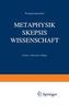 Metaphysik Skepsis Wissenschaft