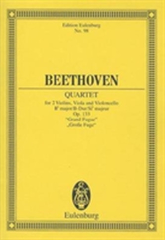 STRING QUARTET BB MAJOR OP 133