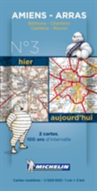 Amiens Valenciennes Centenary Map