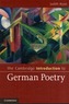 The Cambridge Introduction to German Poetry