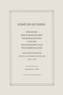 Die Krisis Der Europaischen Wissenschaften Und Die Transzendentale Phanomenologie