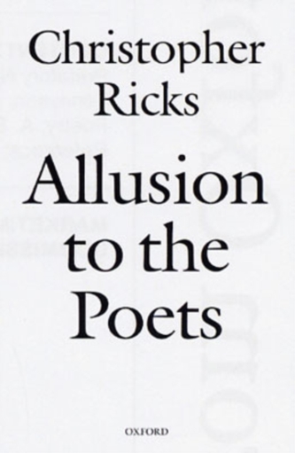 Allusion to the Poets