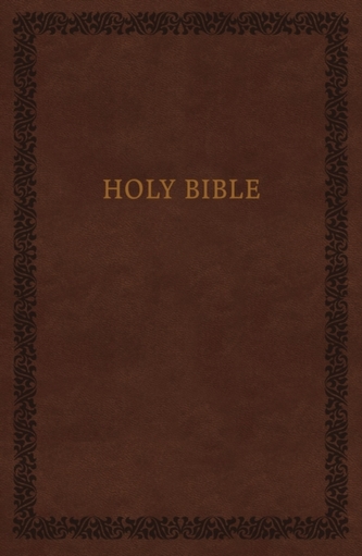 NKJV, Holy Bible, Soft Touch Edition, Leathersoft, Brown, Comfort Print