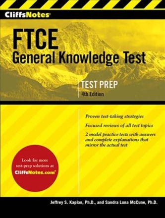 CLIFFSNOTES FTCE GENERAL KNOWLEDGE TEST