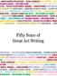 Fifty Years of Great Art Writing