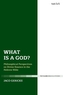 What is a God?